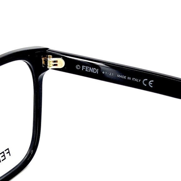 NEW!!! FENDI Eyeglasses FE50018I 001 Authentic - Picture 7 of 9